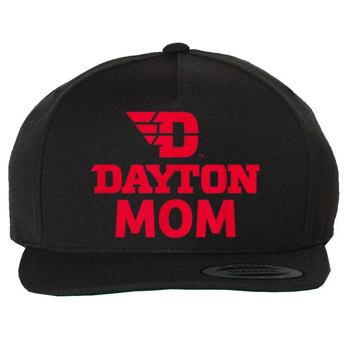 University Of Dayton Flyers Mom Wool Snapback Cap