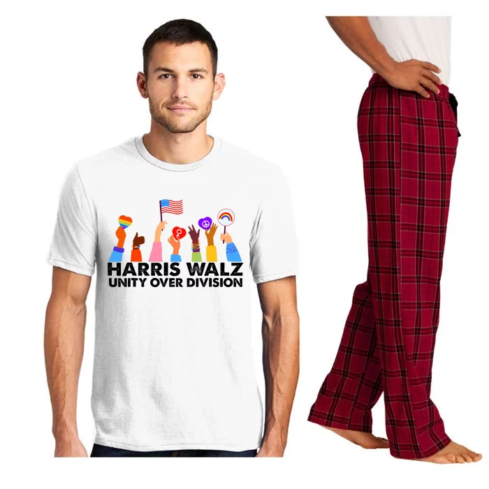 Unity Over Division Harris Walz 2024 Pajama Set