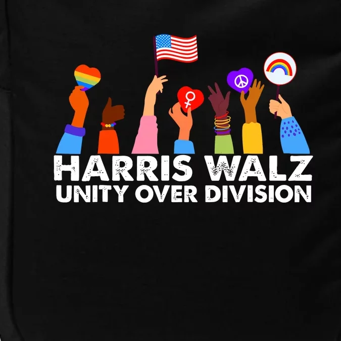 Unity Over Division Harris Walz 2024 Impact Tech Backpack