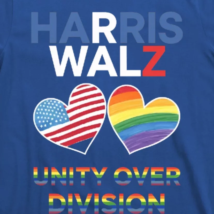 Unity Over Division: Elect Harriswalz Gift T-Shirt