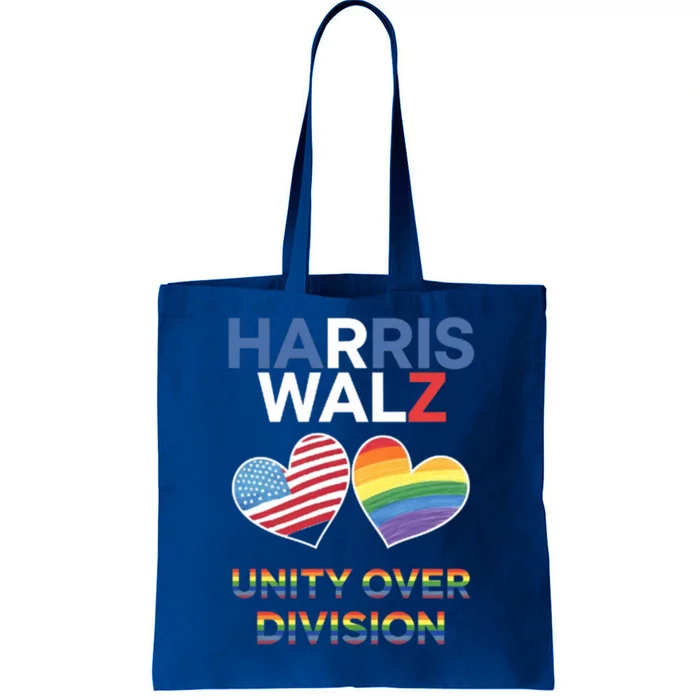 Unity Over Division: Elect Harriswalz Gift Tote Bag