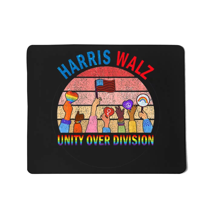 Unity Over Division Harris Waltz 2024 Harris Waltz 2024 Unity Over Division Mousepad