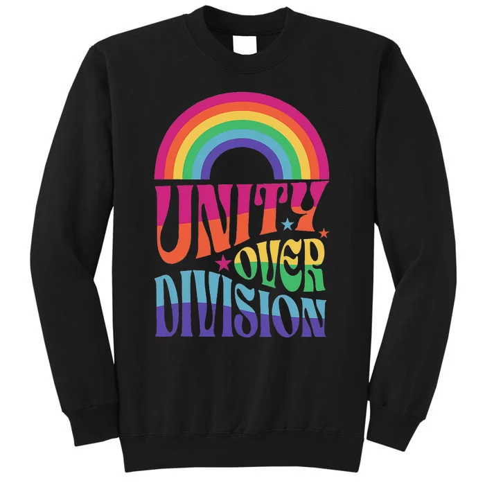 Unity Over Division Harris Walz 2024 Sweatshirt