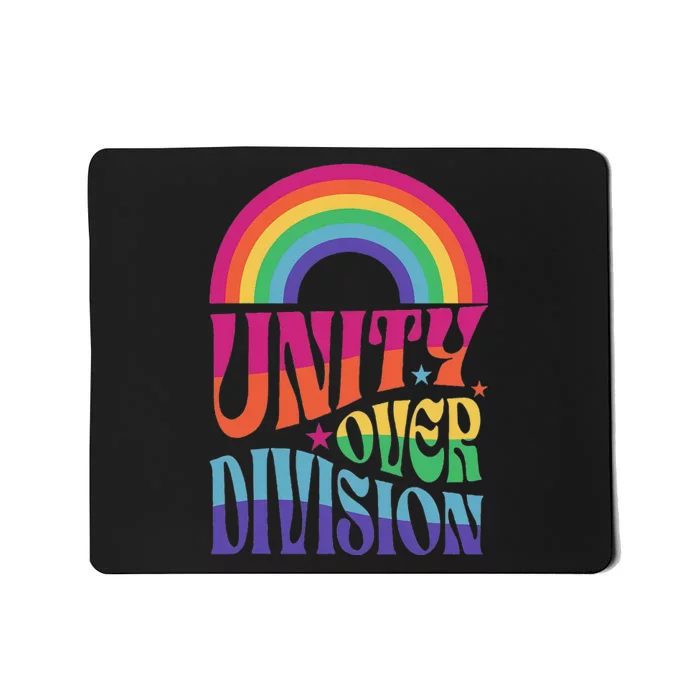 Unity Over Division Harris Walz 2024 Mousepad