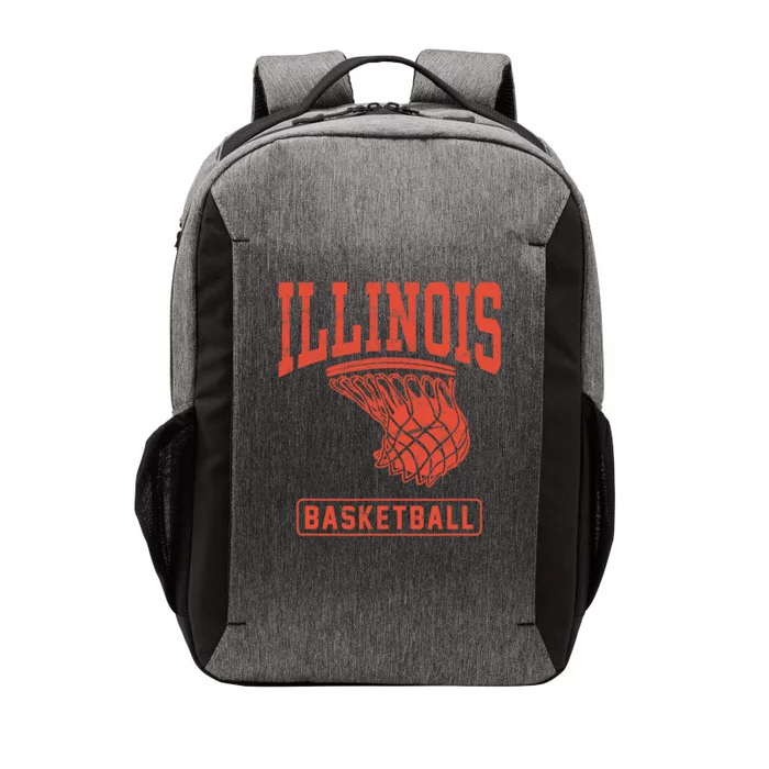 University of Illinois Fighting Illini Basketball Vector Backpack