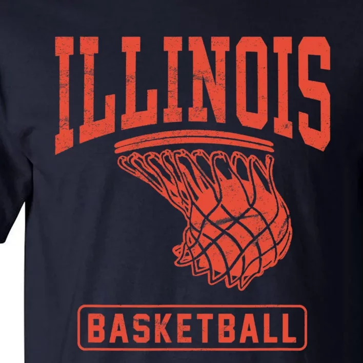 University of Illinois Fighting Illini Basketball Tall T-Shirt