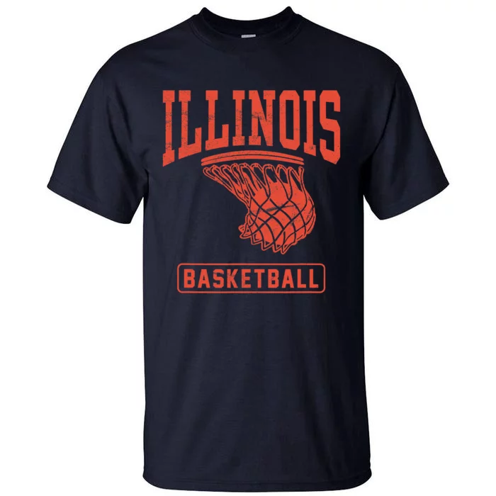 University of Illinois Fighting Illini Basketball Tall T-Shirt