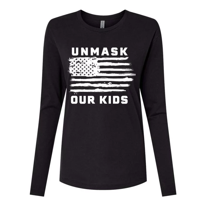 Unmask Our Kids Womens Cotton Relaxed Long Sleeve T-Shirt