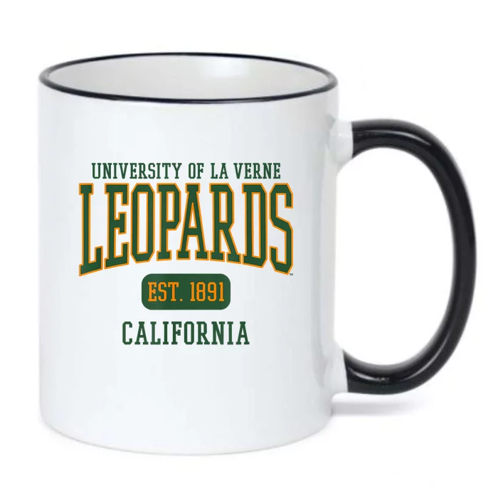 University Of La Verne Leopards Est. Date Black Color Changing Mug