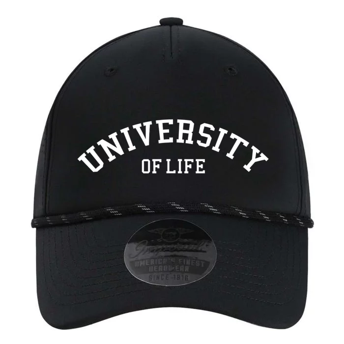 University Of Life Funny College Graduate Performance The Dyno Cap