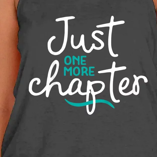 Ust One More Chapter Gift Women's Knotted Racerback Tank