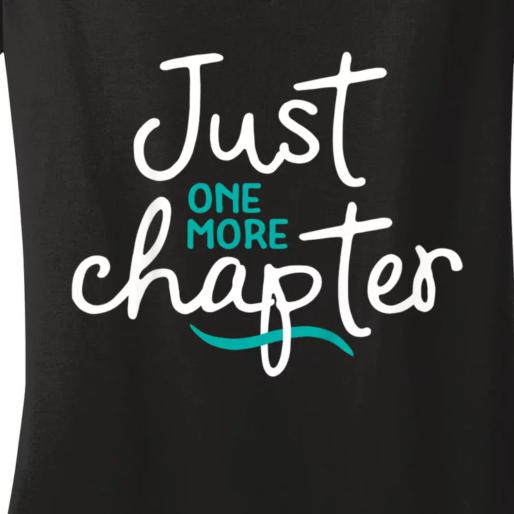 Ust One More Chapter Gift Women's V-Neck T-Shirt