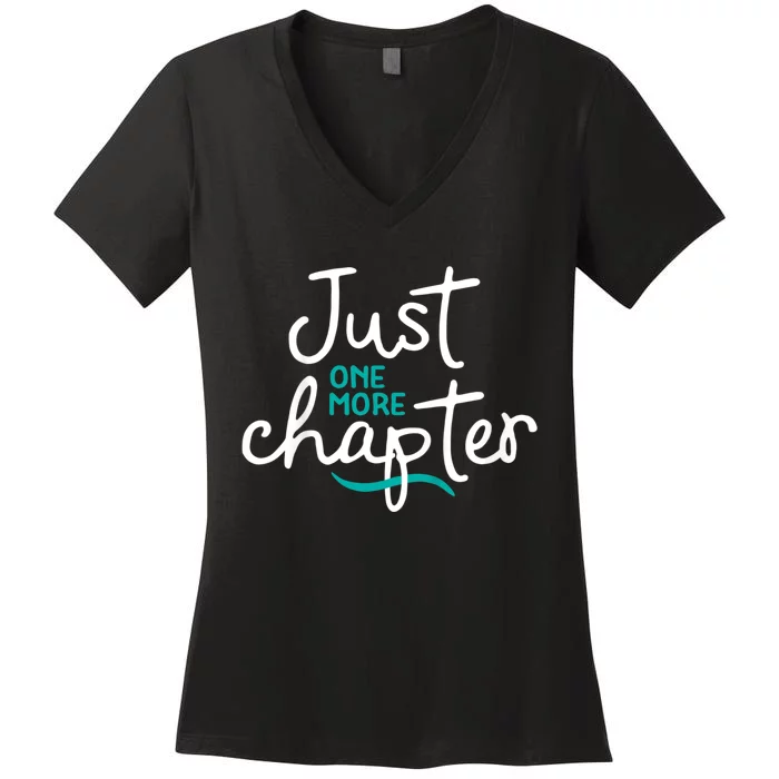 Ust One More Chapter Gift Women's V-Neck T-Shirt