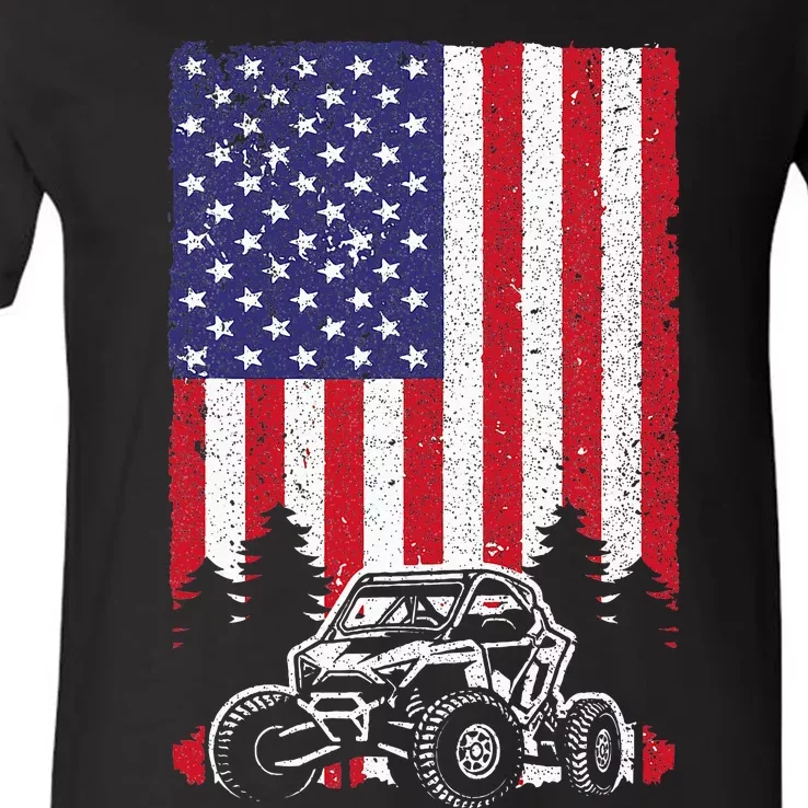 Utv Off Road Sidebyside V-Neck T-Shirt