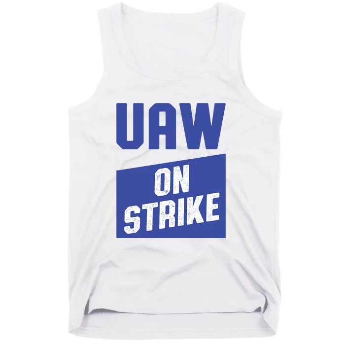 UAW On Strike (Blue) Tank Top