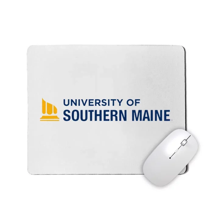 University of Southern Maine USM Horizontal Logo Mousepad