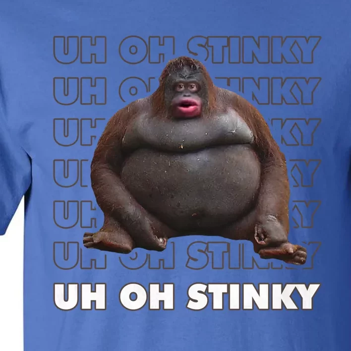 Uh Oh Stinky Poop Dank Memes Le Monke' Men's Premium Tank Top