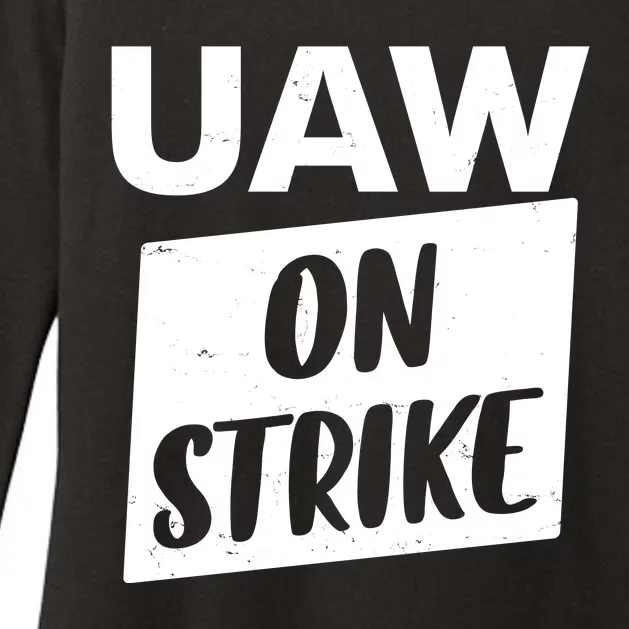 UAW On Strike United Auto Workers Strike Womens CVC Long Sleeve Shirt