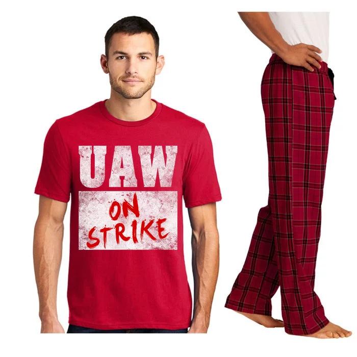 UAW On Strike Red United Auto Union Workers UAW Striking Pajama Set