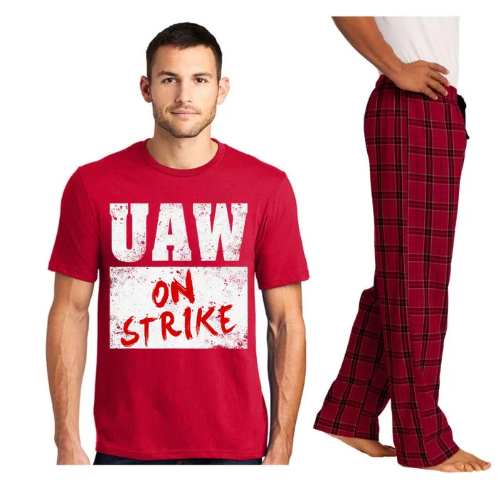 U.AW On Strike Red  United Auto Union Workers UAW Striking Pajama Set