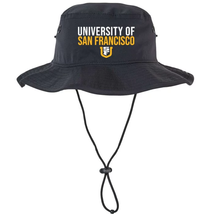 U.N.I.V.E.R.S.I.T.Y Of San Francisco Usf Dons Stacked Legacy Cool Fit Booney Bucket Hat