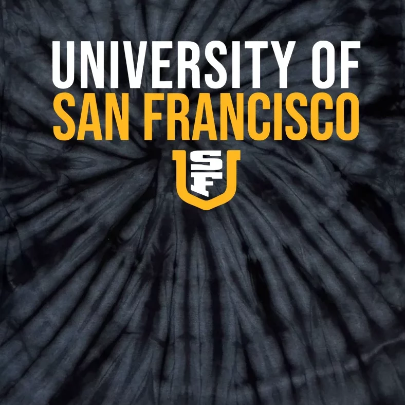 U.N.I.V.E.R.S.I.T.Y Of San Francisco Usf Dons Stacked Tie-Dye T-Shirt