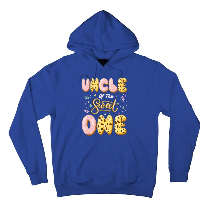 Uncle Of Sweet One Ice Cream 1st First Birthday Family Gift Tall Hoodie