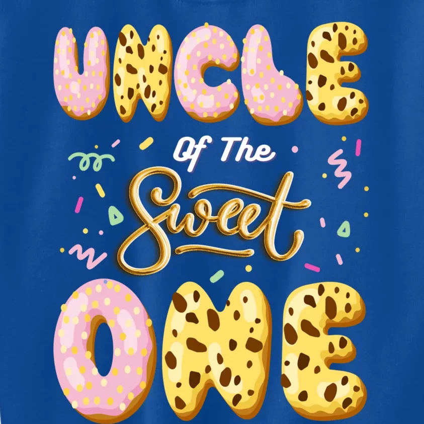 Uncle Of Sweet One Ice Cream 1st First Birthday Family Gift Kids Sweatshirt