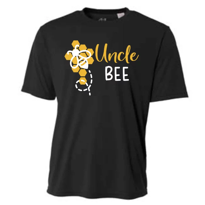 Uncle Of The Bee 1st Birthday Outfit First Bee Day Family Funny Gift Cooling Performance Crew T-Shirt