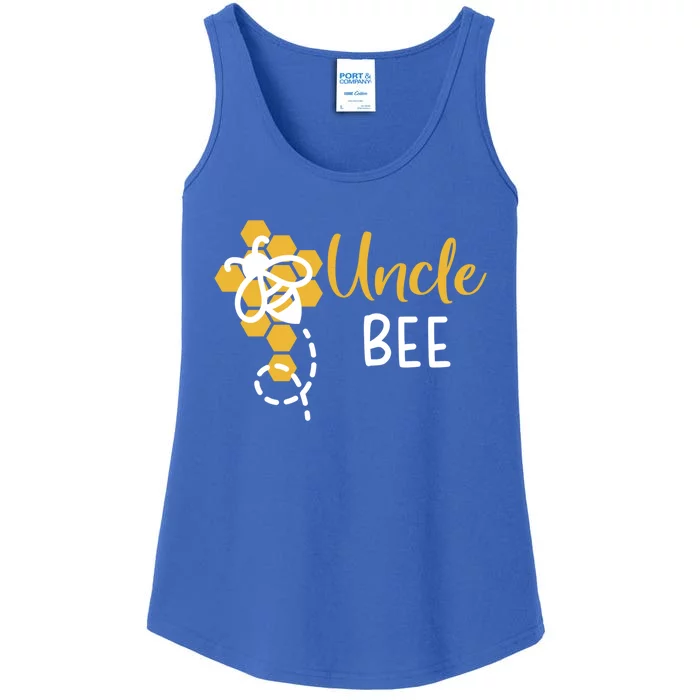 Uncle Of The Bee 1st Birthday Outfit First Bee Day Family Funny Gift Ladies Essential Tank