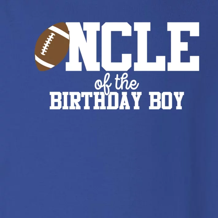 Uncle Of The Birthday Football Lover First Birthday Great Gift Toddler Long Sleeve Shirt