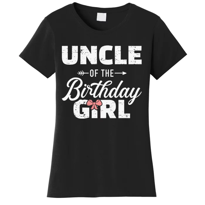 Uncle of the birthday daughter matching family Women's T-Shirt