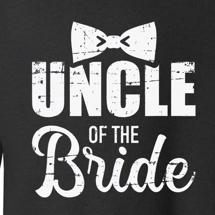 Uncle of the bride for wedding Toddler Sweatshirt