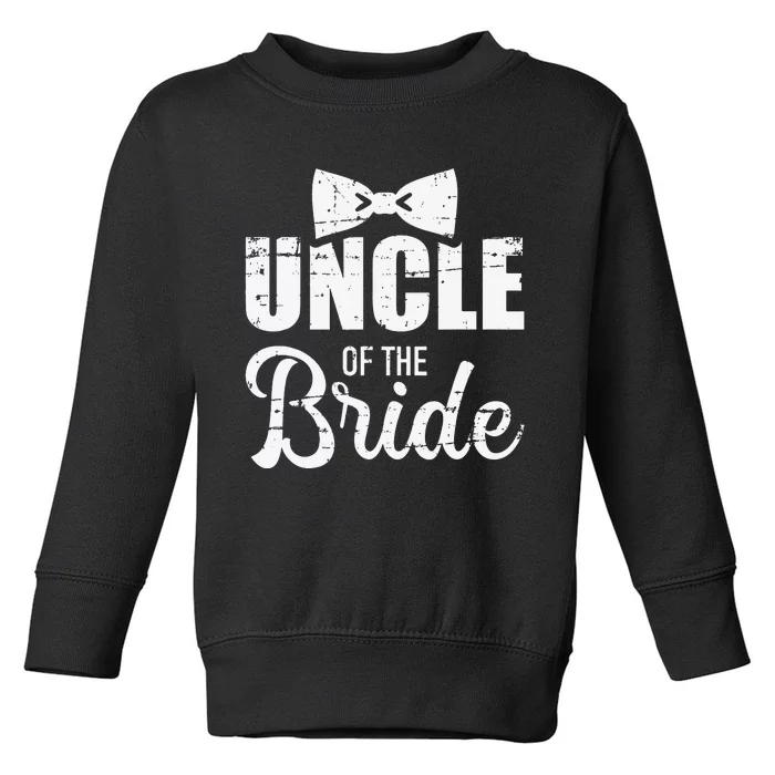 Uncle of the bride for wedding Toddler Sweatshirt