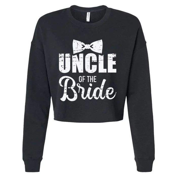 Uncle of the bride for wedding Cropped Pullover Crew