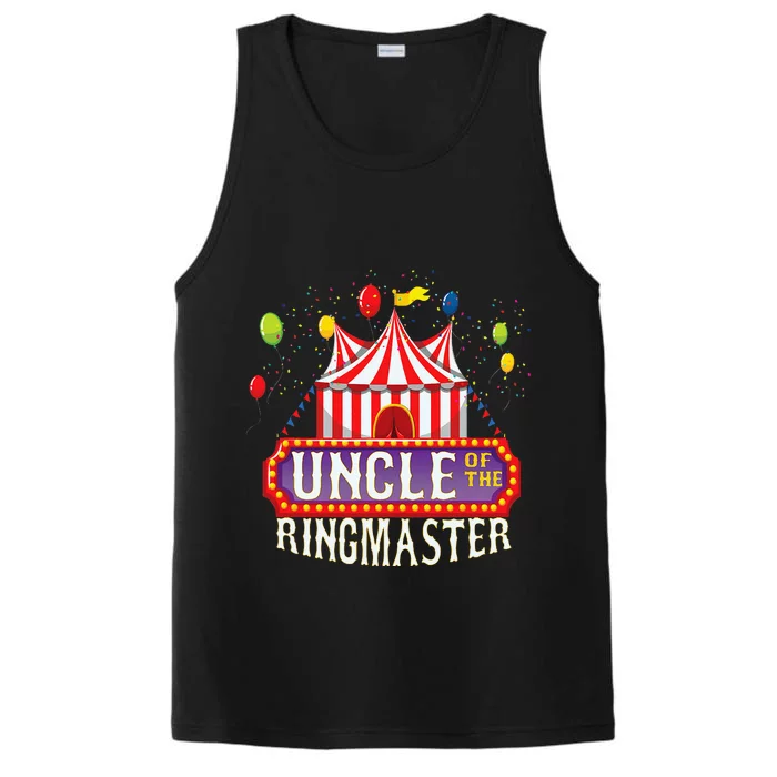 Uncle Of The Birthday Ringmaster Kids Circus Party Performance Tank