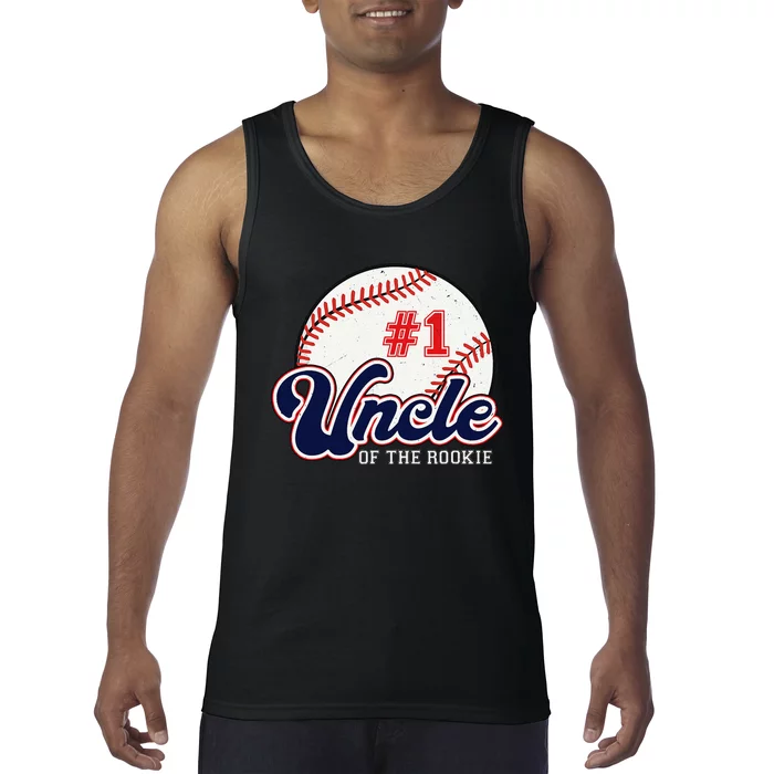 Uncle of the Rookie Tee Rookie of the Year Baseball Uncle Tank Top