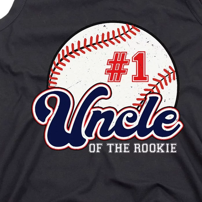 Uncle of the Rookie Tee Rookie of the Year Baseball Uncle Tank Top