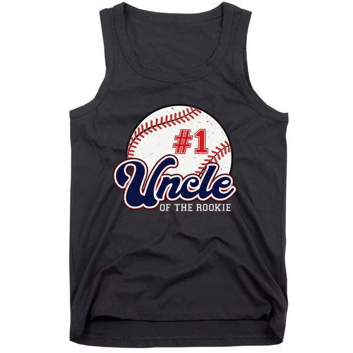 Uncle of the Rookie Tee Rookie of the Year Baseball Uncle Tank Top