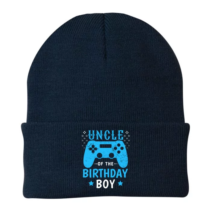 Uncle Of The Birthday Gift Video Gamer Uncle Birthday Gift Knit Cap Winter Beanie