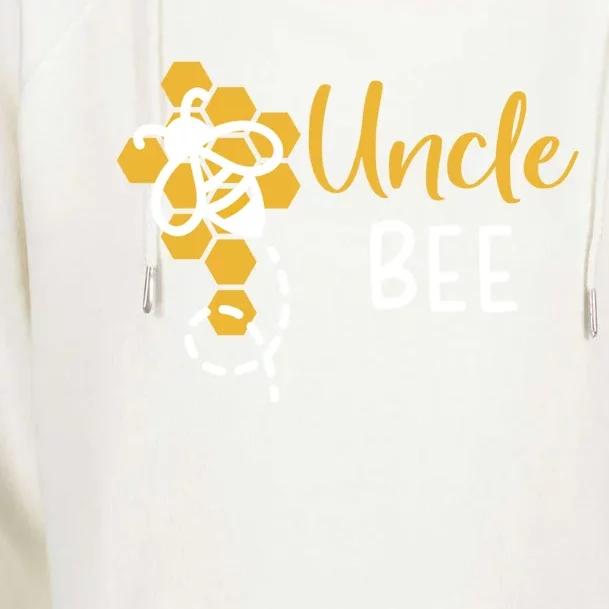 Uncle Of The Bee 1st Birthday Outfit First Bee Day Family Meaningful Gift Womens Funnel Neck Pullover Hood