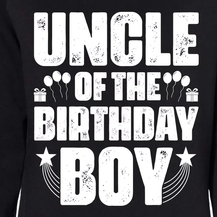 Uncle Of The Birthday Boy Celebration Womens California Wash Sweatshirt