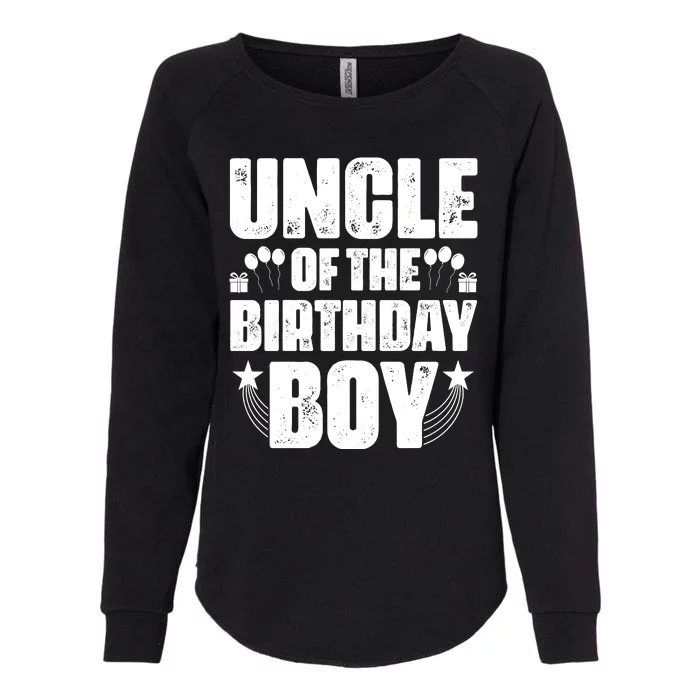 Uncle Of The Birthday Boy Celebration Womens California Wash Sweatshirt