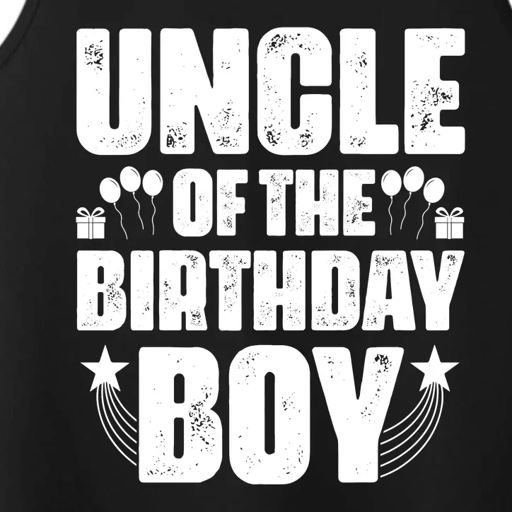 Uncle Of The Birthday Boy Celebration Performance Tank