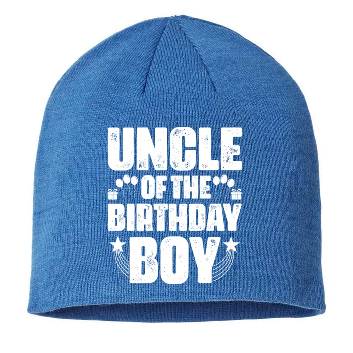 Uncle Of The Birthday Boy Celebration 8 1/2in Sustainable Knit Beanie