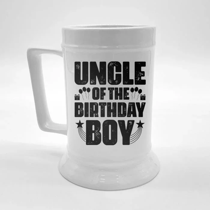 Uncle Of The Birthday Boy Celebration Front & Back Beer Stein