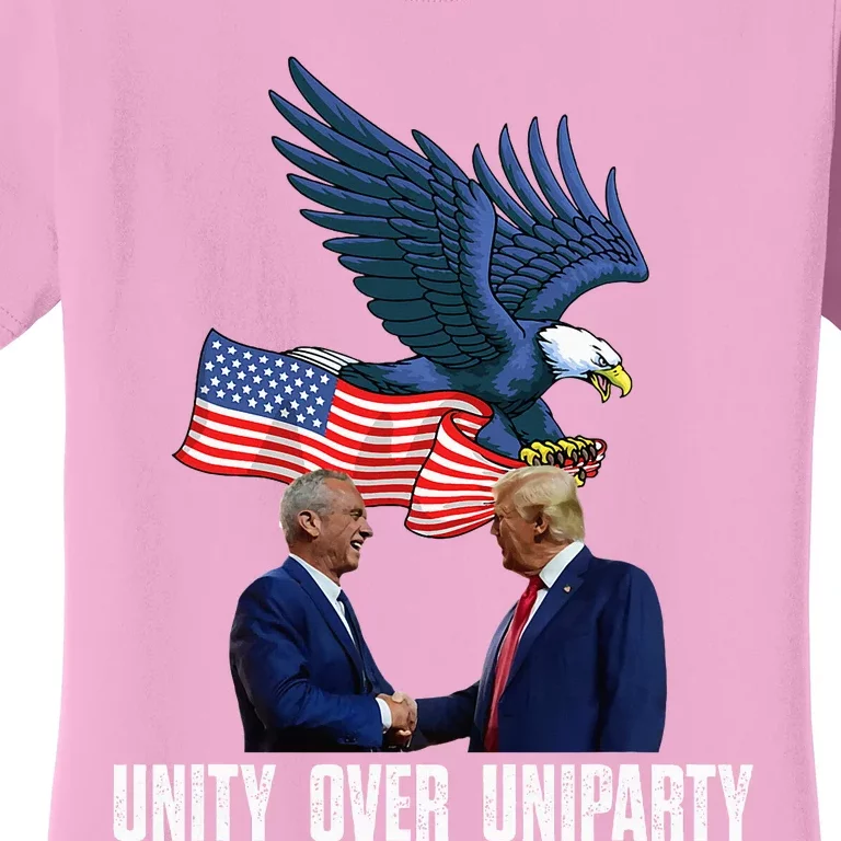 Unity Over Uniparty Trump 2024 Presidential Campaign Women's T-Shirt