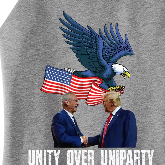 Unity Over Uniparty Trump 2024 Presidential Campaign Women’s Perfect Tri Rocker Tank