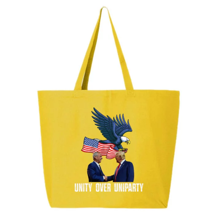 Unity Over Uniparty Trump 2024 Presidential Campaign 25L Jumbo Tote