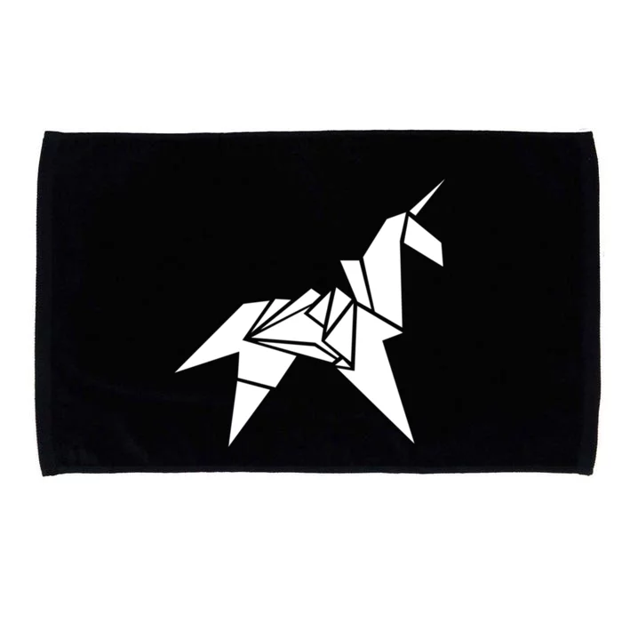 Unicorn Origami Microfiber Hand Towel